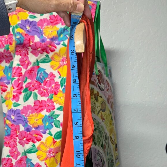 Banana Republic Sleeveless Button-Down Top XS – Vibrant Orange - Picture 9 of 10